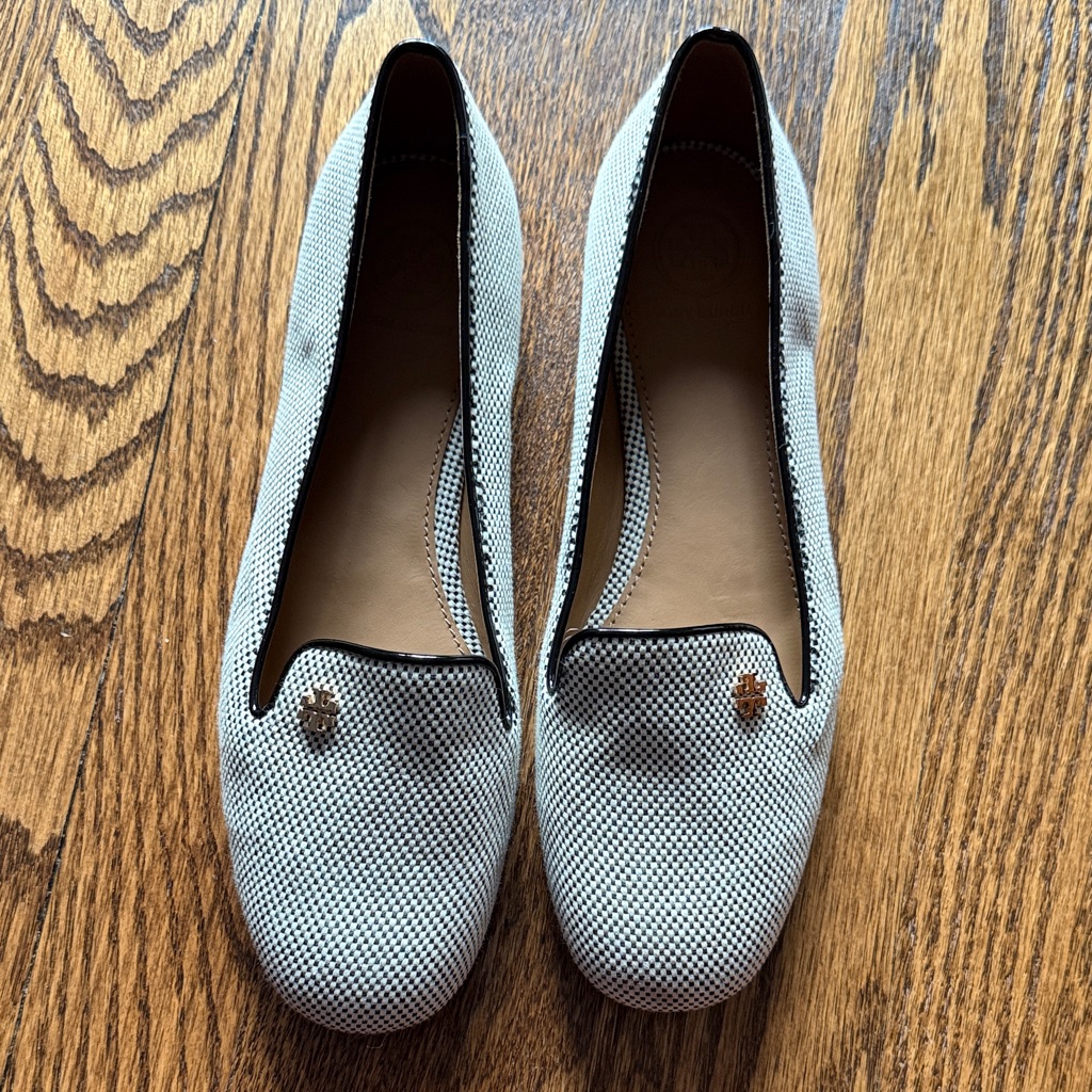 New Tory Burch Samantha Smoking Slip Sz. 7